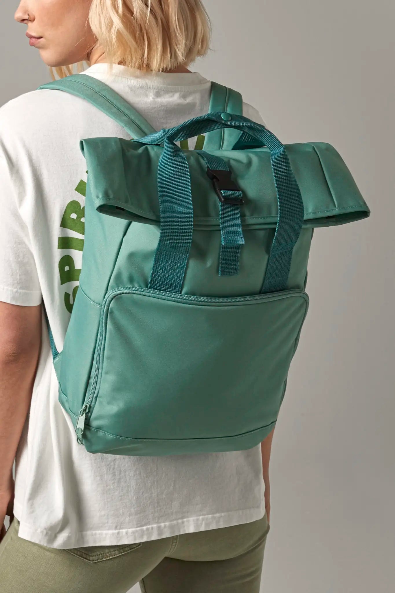 all-groups Twin Handle Roll Top Backpack