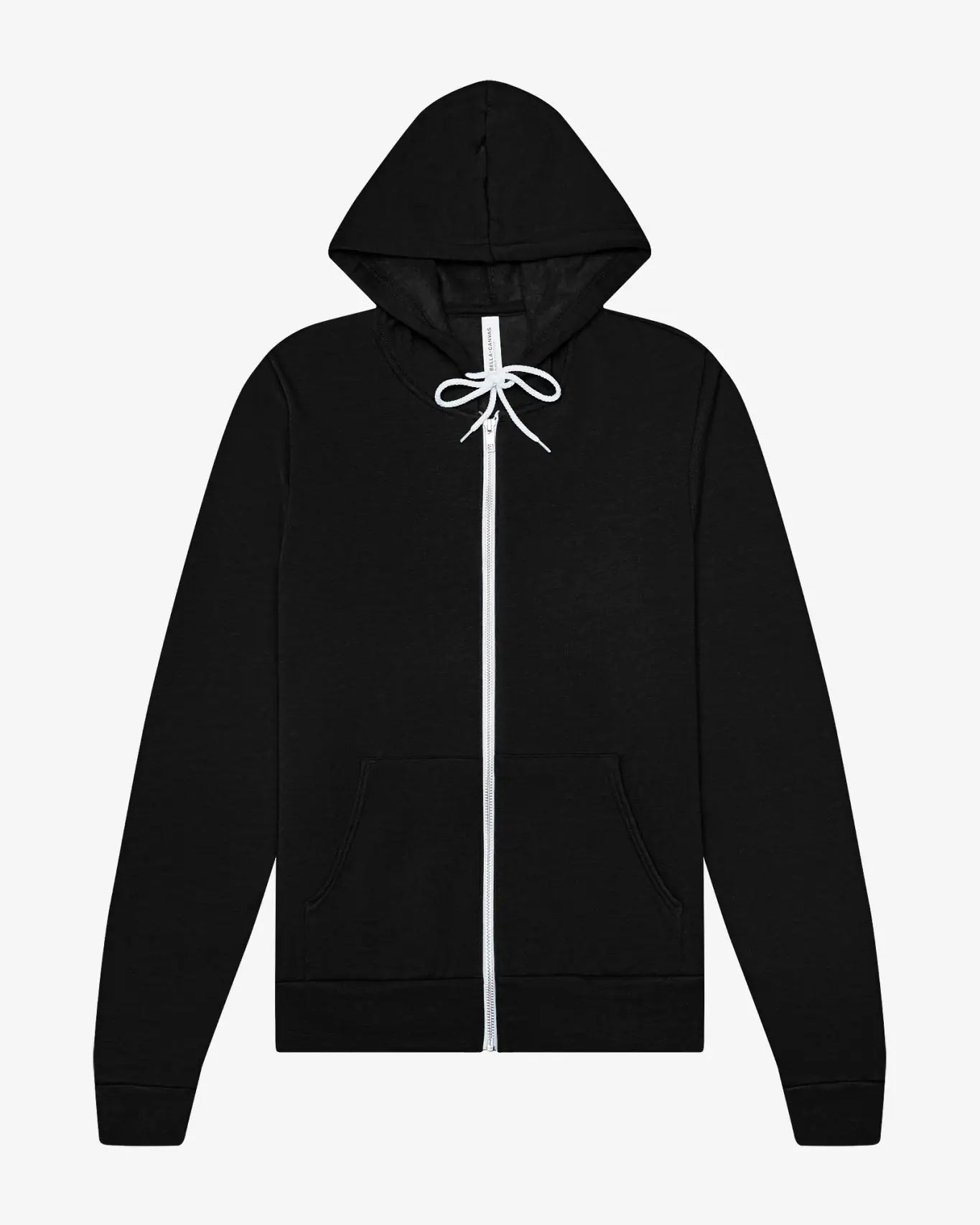 all-groups Unisex Poly Cotton Fleece Full Zip Hoodie