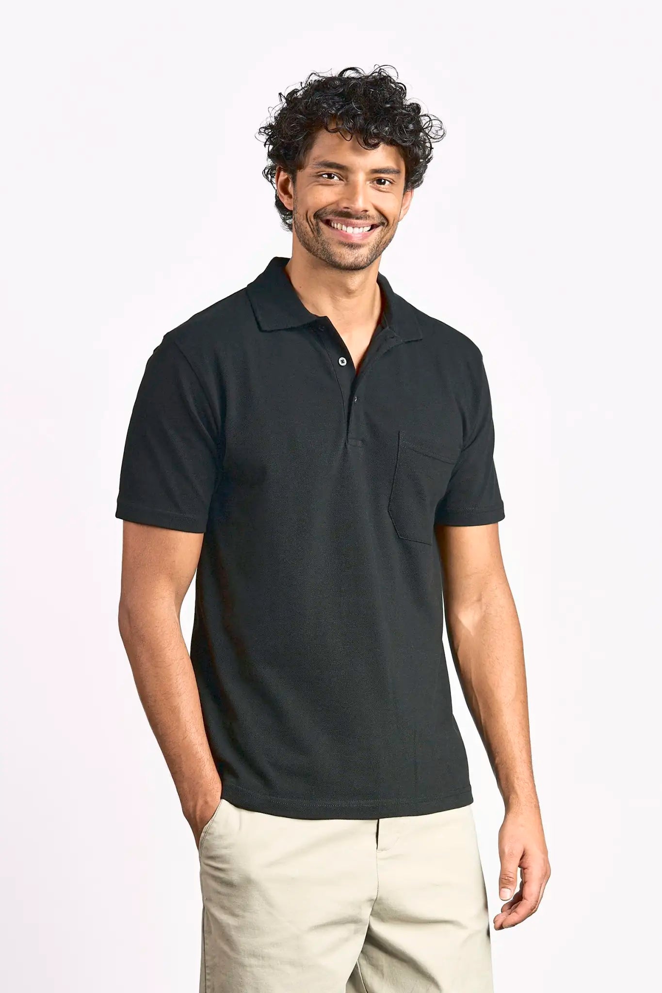 all-groups Men's Heavy Polo Pocket