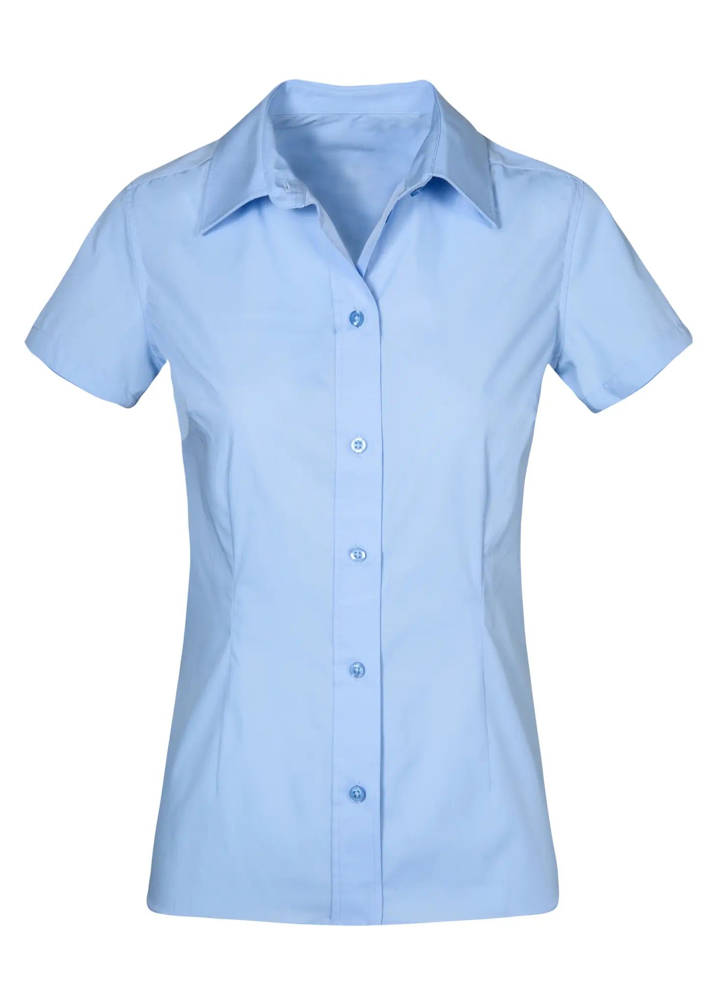 all-groups Women's Poplin Shirt Short Sleeve