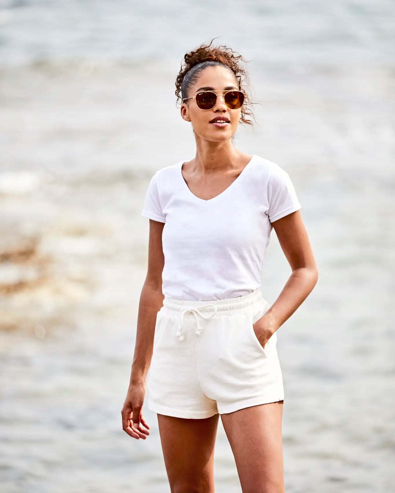 all-groups Women's Iconic 150 V Neck T