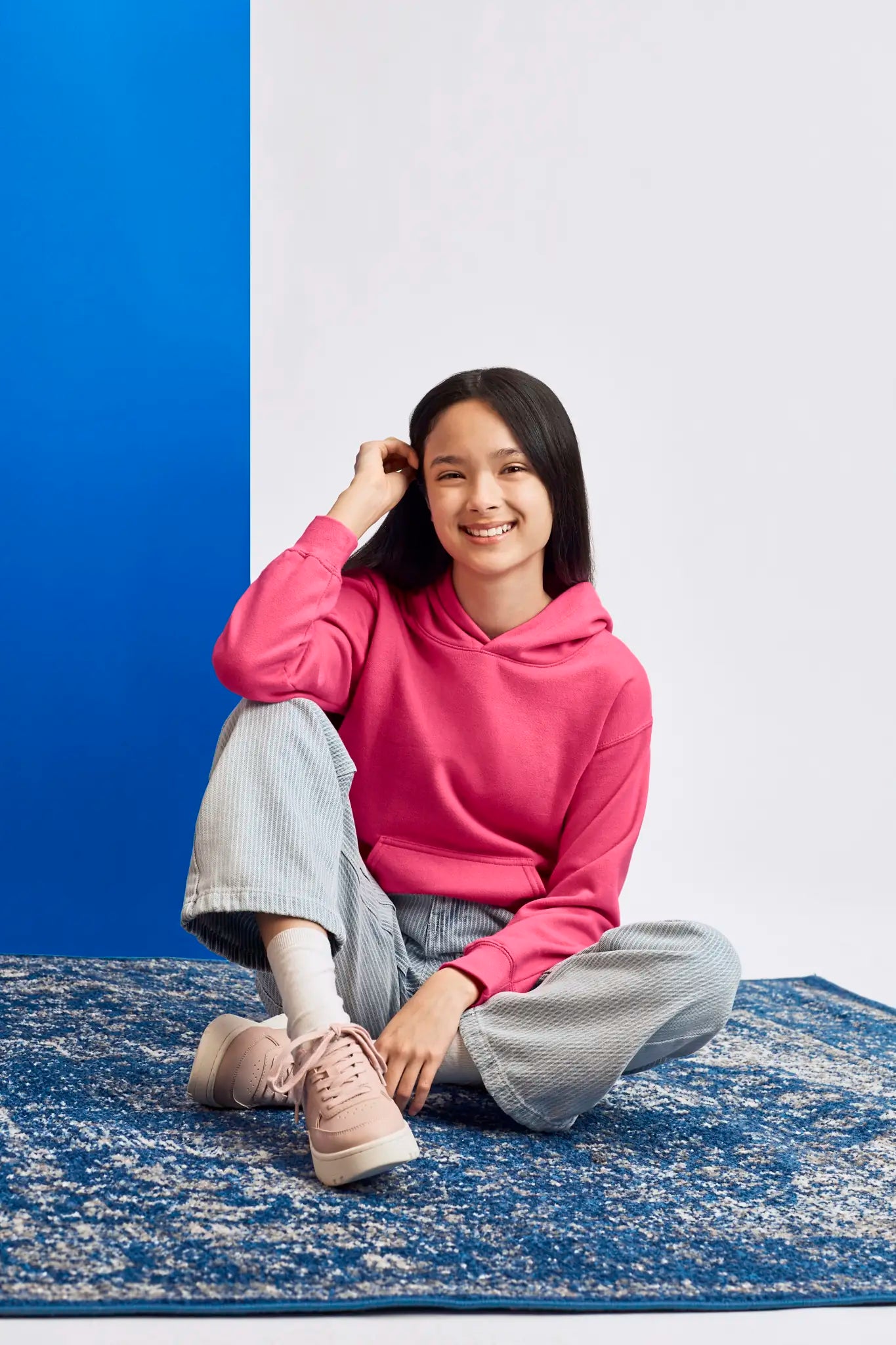 all-groups Kids' Softstyle Midweight Fleece Youth Hoodie