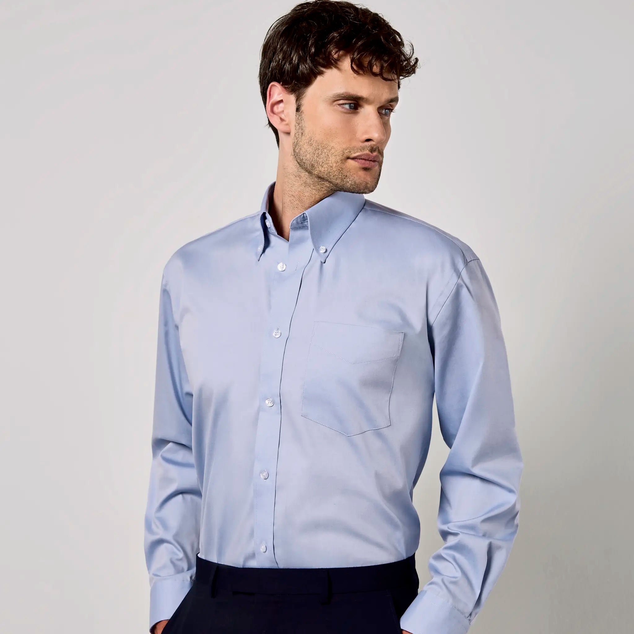 all-groups Men's Classic Fit Premium Oxford Shirt Long Sleeve