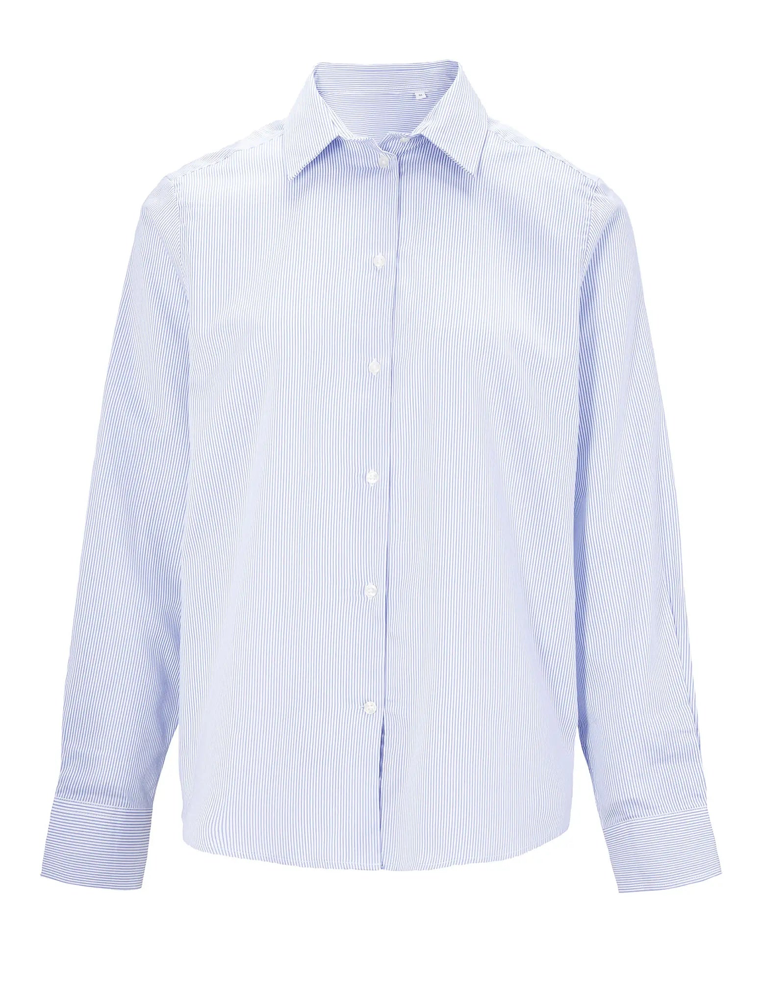 all-groups Men's Easy Care Striped Shirt Baptiste