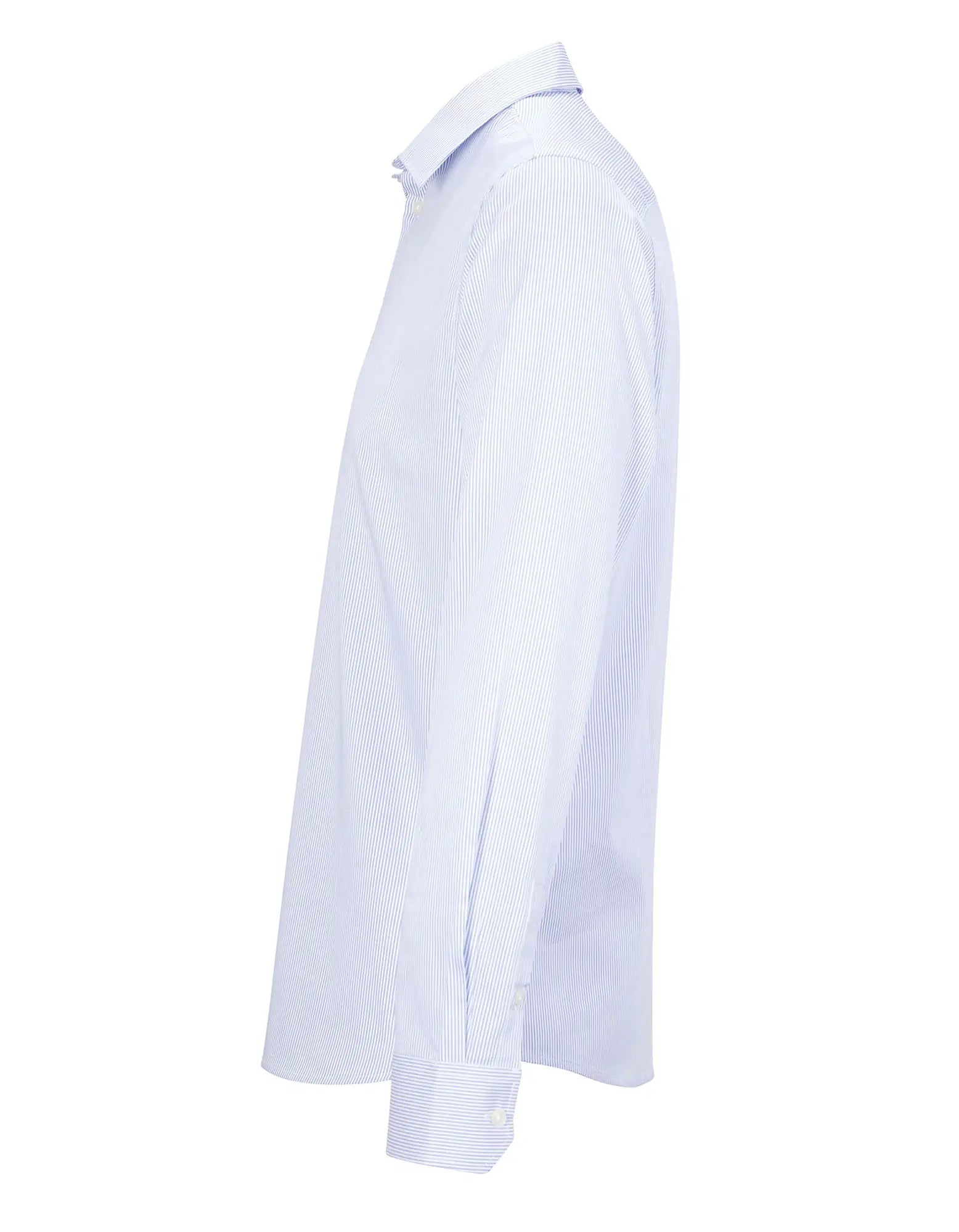 all-groups Men's Easy Care Striped Shirt Baptiste