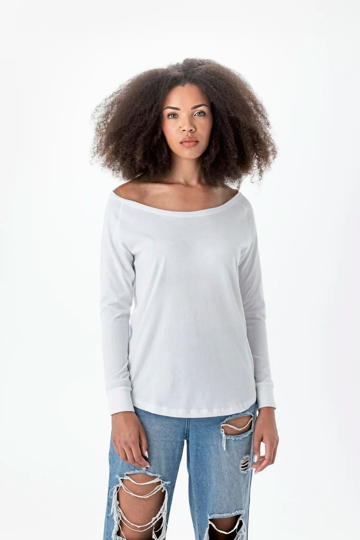all-groups Women's Loose Fit Long Sleeve T