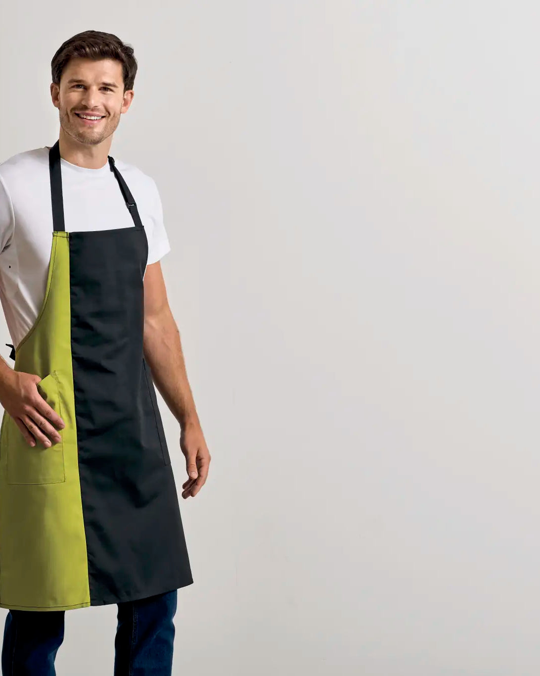 all-groups Colours Collection Contrast Bib Apron
