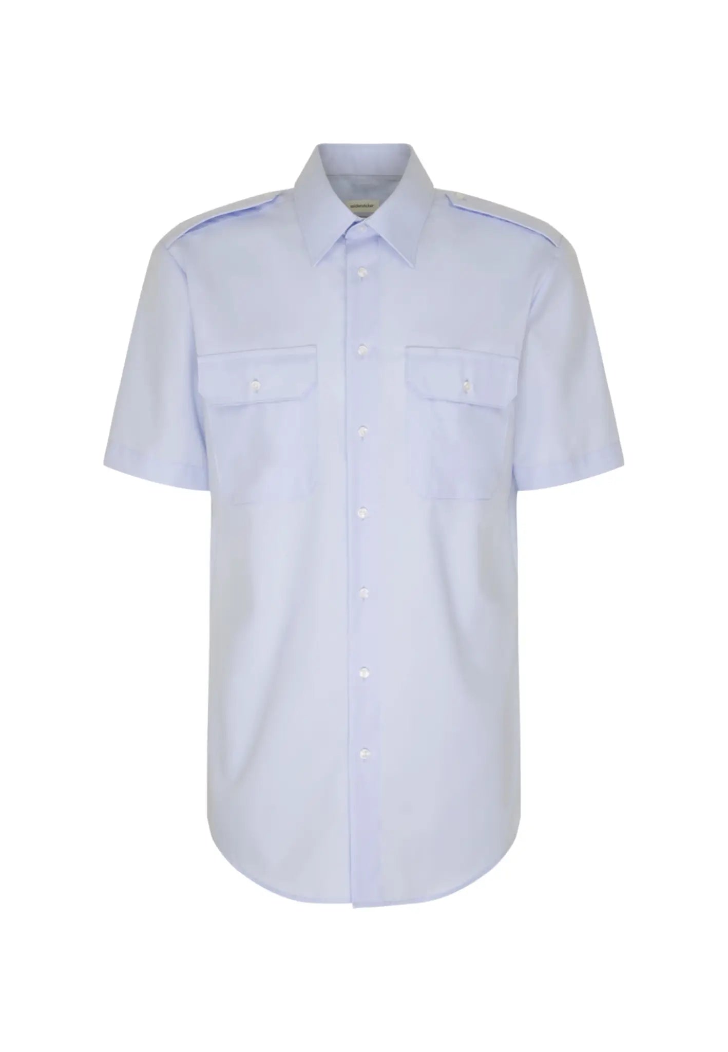 all-groups Men's Pilot Shirt Regular Shortsleeve