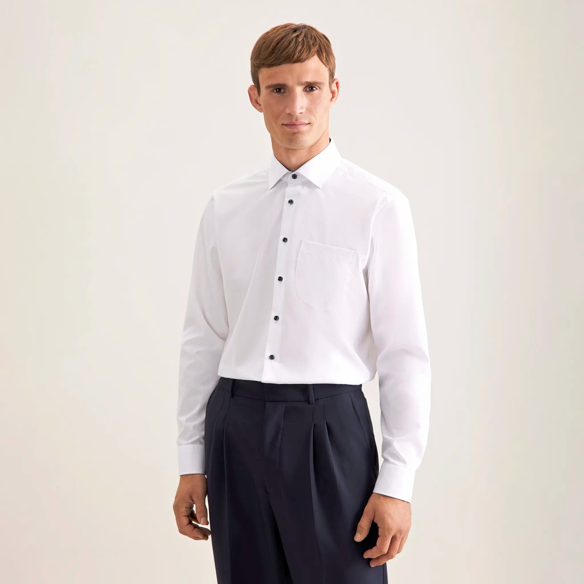 all-groups Men's Shirt Poplin Regular Fit Long Sleeve