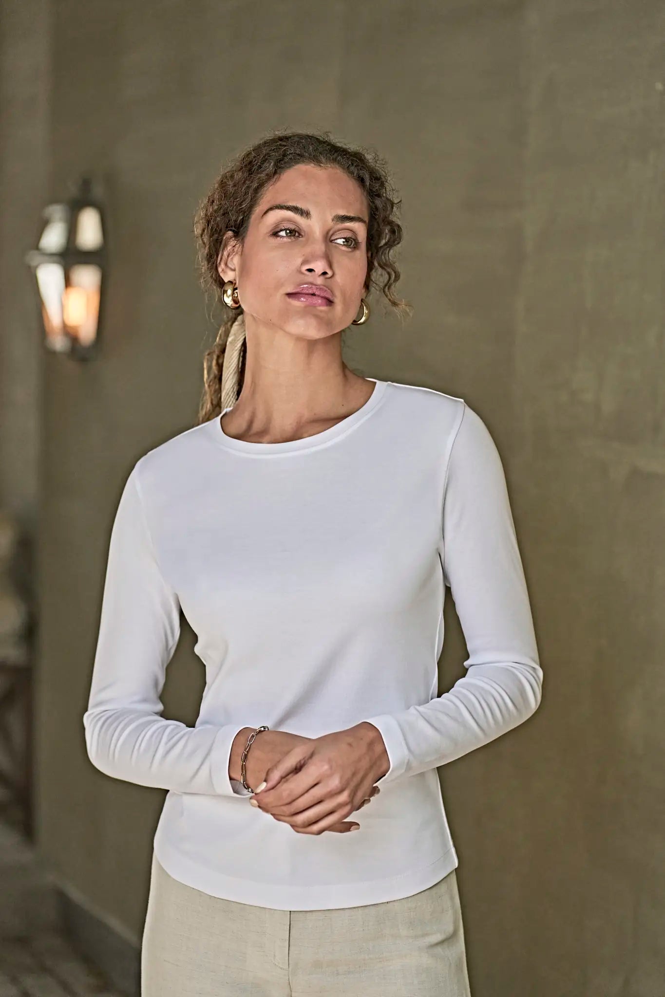 all-groups Women's Long Sleeve Interlock T-Shirt