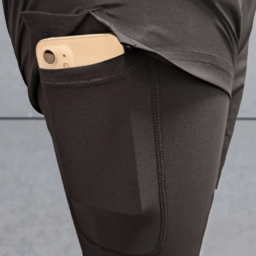 all-groups Men's Double Layer Sports Short