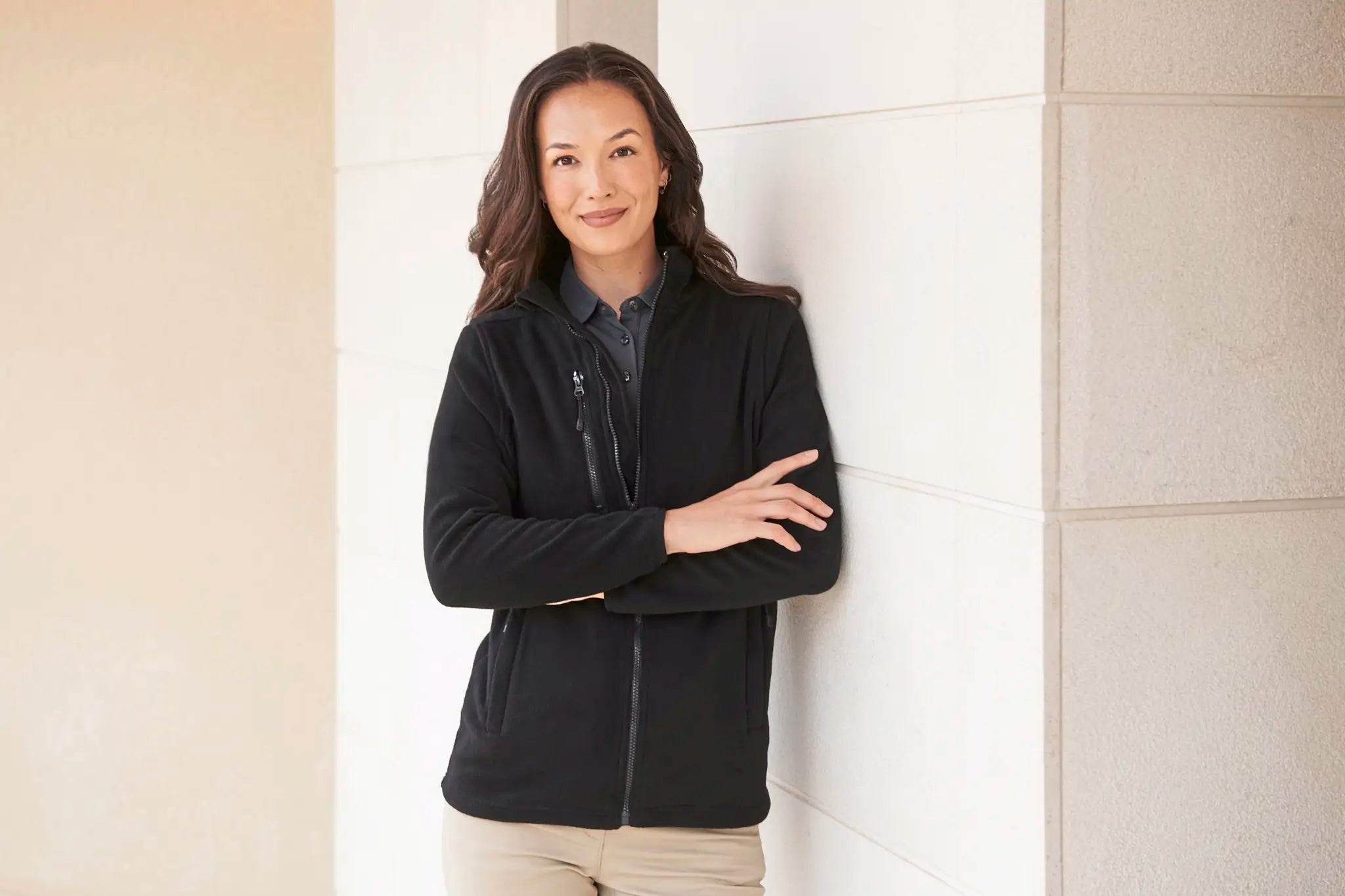 all-groups Men's Recycled Polyester Microfleece Jacket