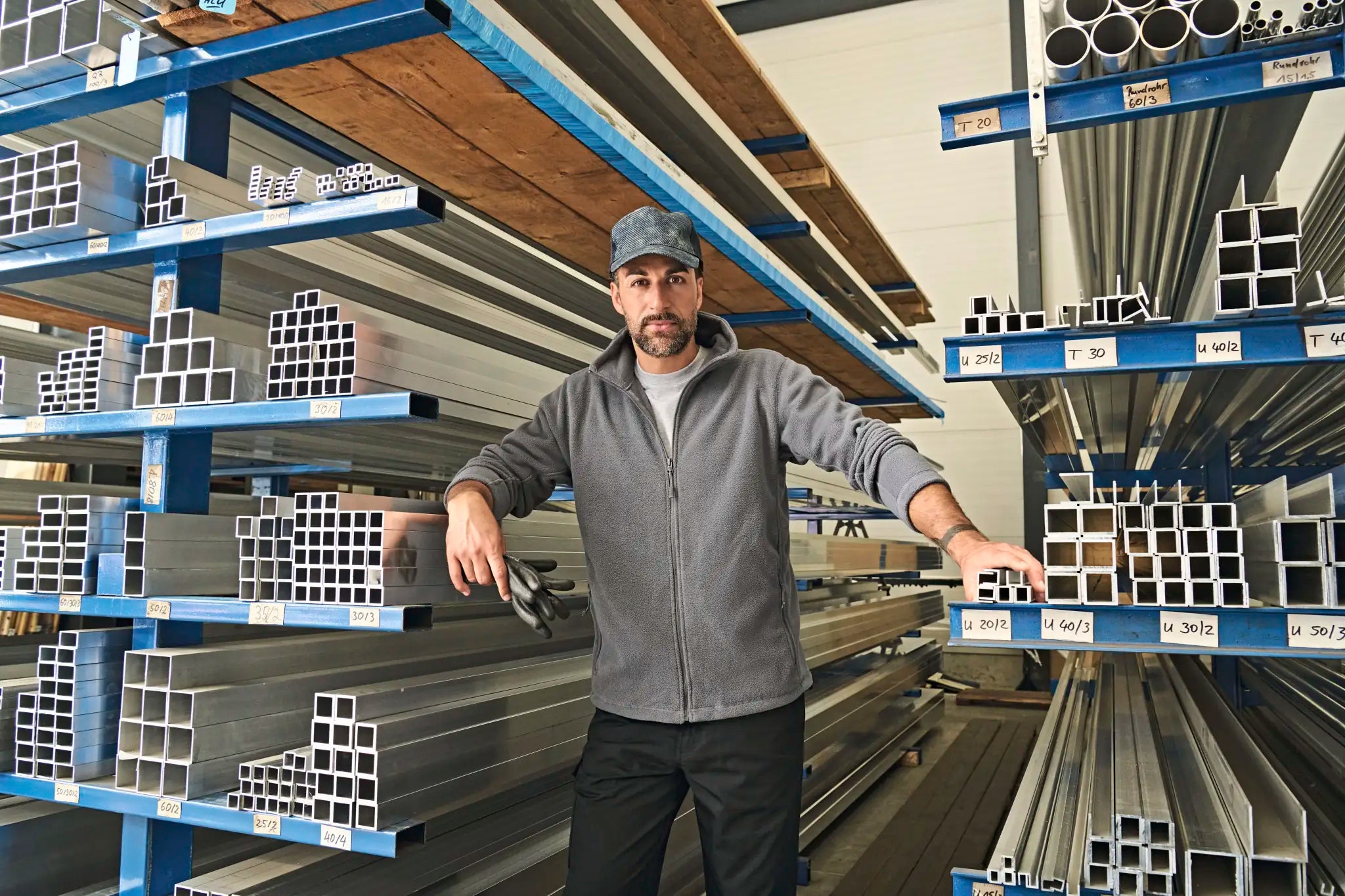 all-groups Men's Full Zip Outdoor Fleece