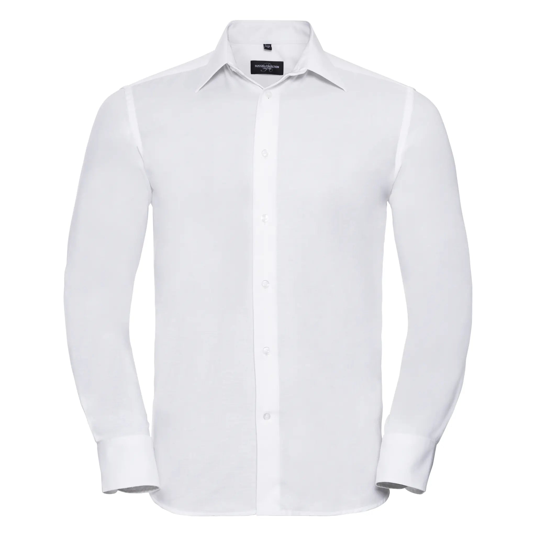 all-groups Men's Long Sleeve Tailored Oxford Shirt