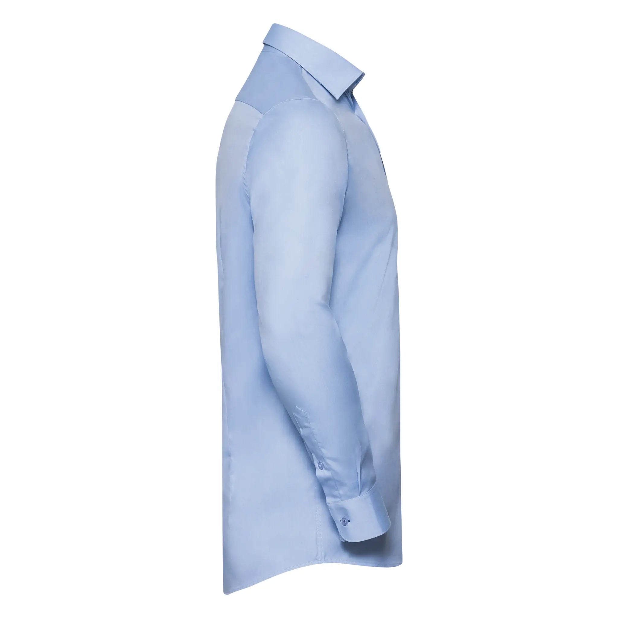 all-groups Men's Long Sleeve Tailored Contrast Herringbone Shirt