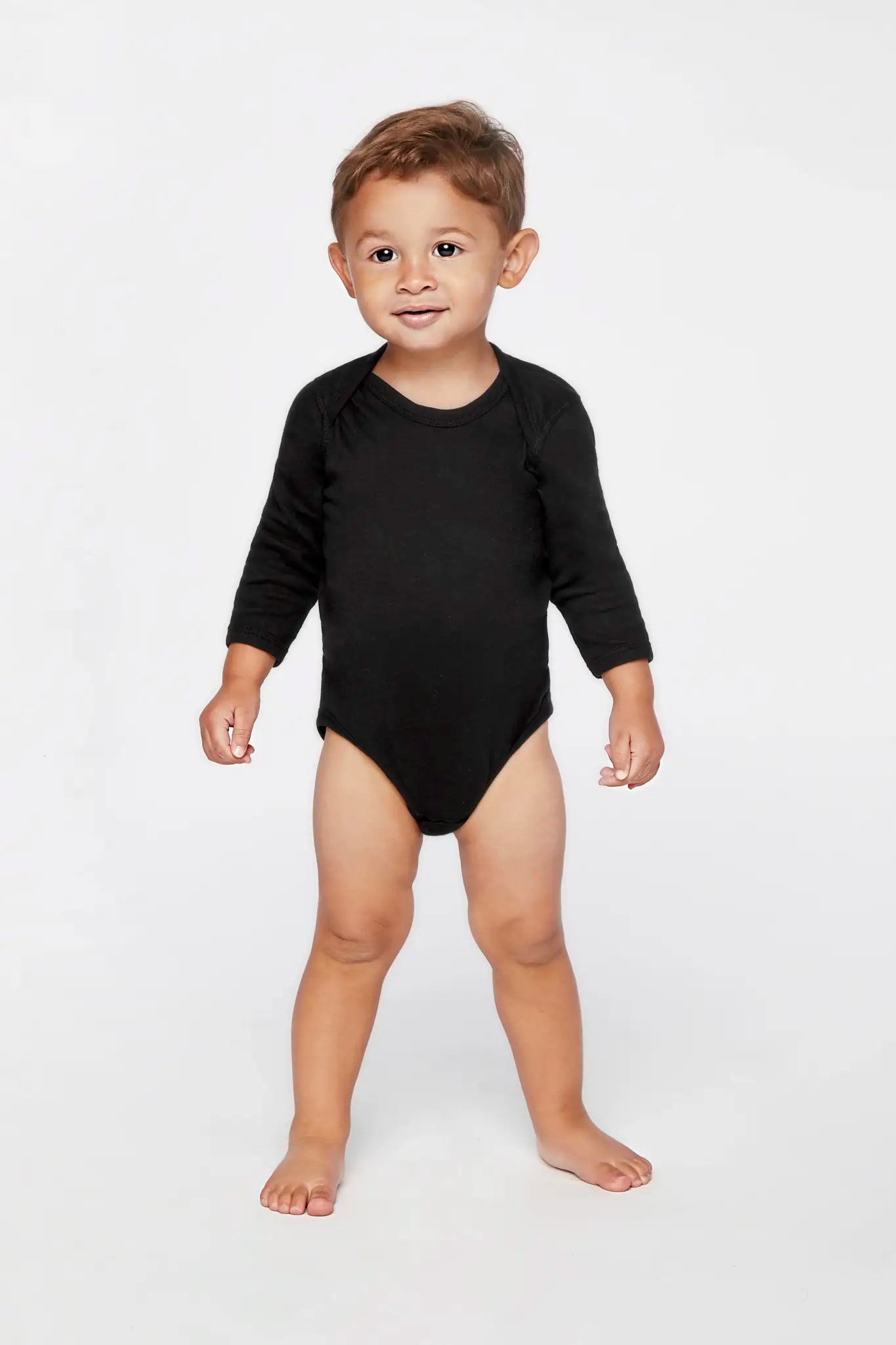 all-groups Kids' Infant Fine Jersey Long Sleeve Bodysuit
